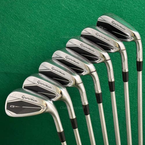 TaylorMade Qi 4-PW Iron Set KBS Tour C-Taper Lite 110 Steel Stiff