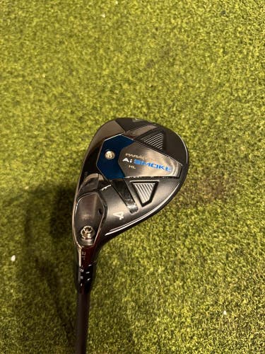 Callaway Paradym AI Smoke HL 4 21* Hybrid, Cypher Regular Flex, LH