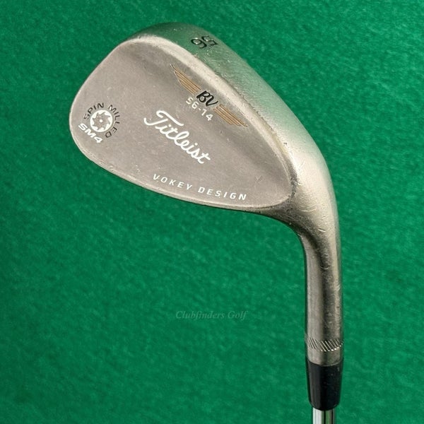 Titleist Vokey SM4 Tour Chrome 56-14 56 Sand Wedge Vokey Design Wedge Flex
