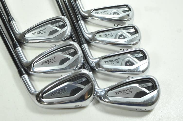Titleist T300 2021 5-PW,48* Iron Set Senior Flex RH Tensei Red Graphite # 205253
