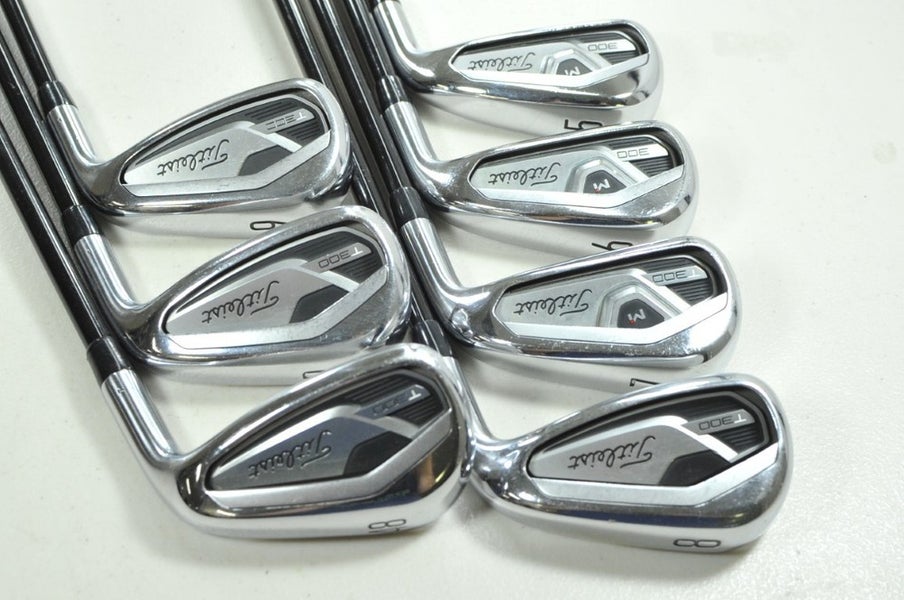 Titleist T300 2021 5-PW,48* Iron Set Senior Flex RH Tensei Red Graphite # 205253