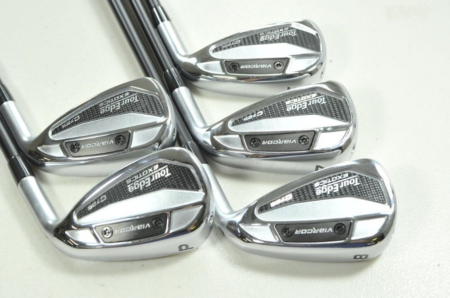 Tour Edge Exotics C725 6-PW Iron Set Regular Flex RH KBS TGI 70 Graphite #205348