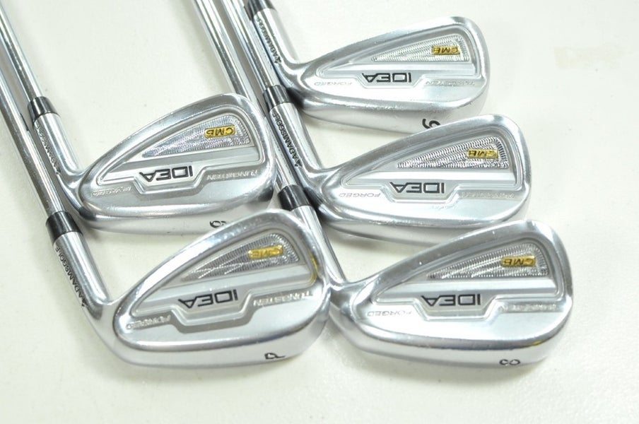 Adams Idea CMB 6-PW Iron Set Stiff Flex Right DG Tour Issue Steel # 205335