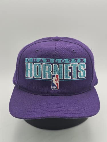 Vintage Charolette Hornets NBA Sports Specialties Wool Blend Hat Cap Snapback