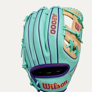 New SEAFOAM/BLONDE RHT 11.5IN A2000 WINTER 2025  BASEBALL GLOVE 11834-WILWBW103937115