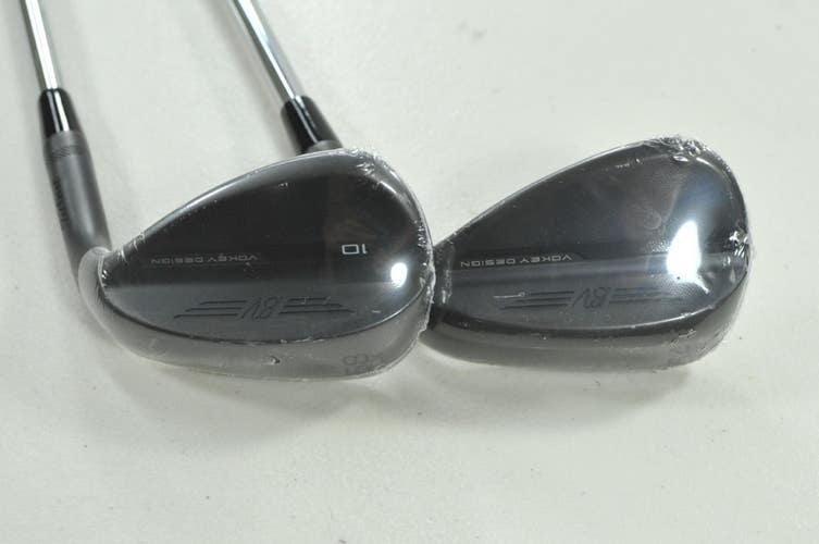 Titleist Vokey SM10 Jet Black 54*, 58* Wedge Set RH Wedge Flex Steel # 204616