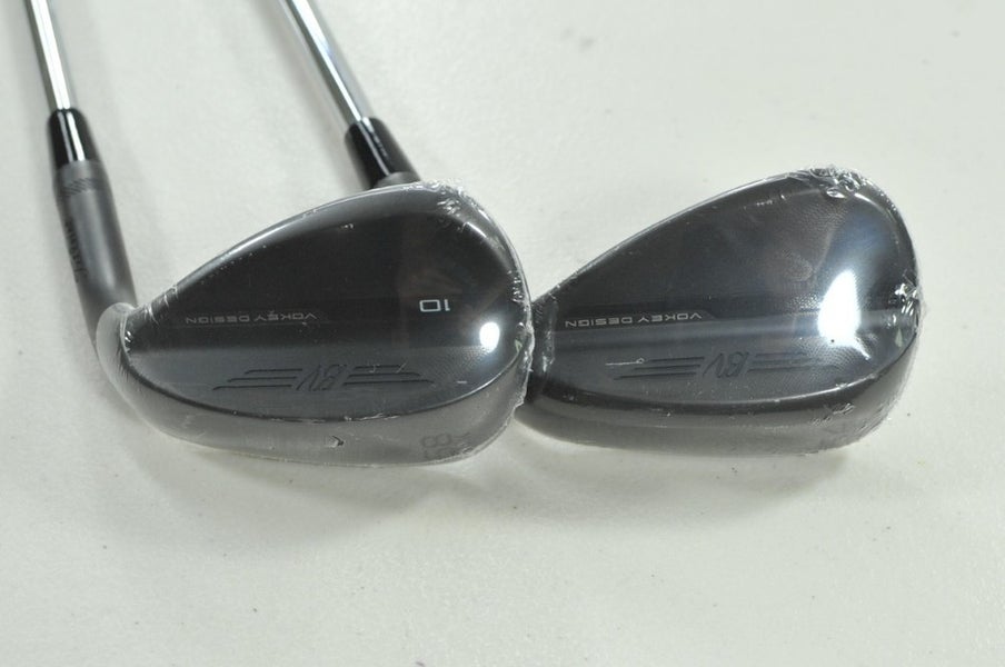 Titleist Vokey SM10 Jet Black 54*, 58* Wedge Set RH Wedge Flex Steel # 204616