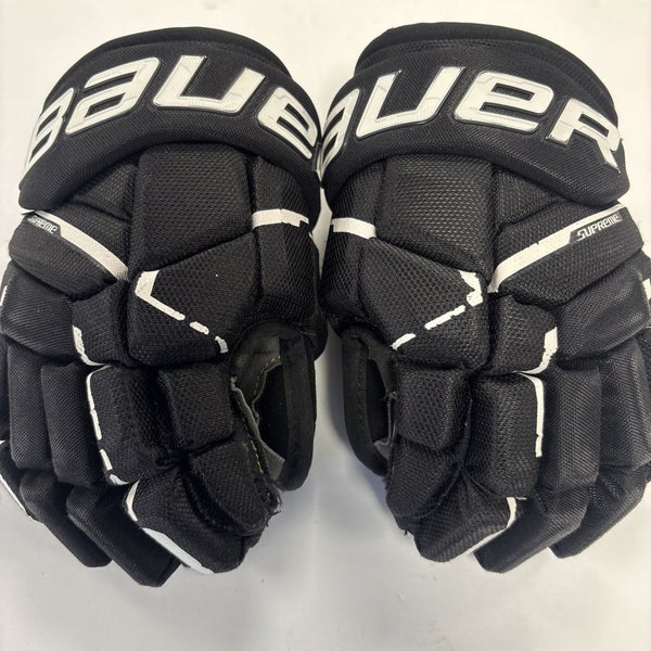 Junior Size 11 Inch Bauer Supreme I E Hockey Player Gloves