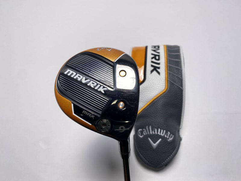 Callaway Mavrik Max 9 Fairway Wood 24* RCH 45 A Senior Graphite Mens RH HC