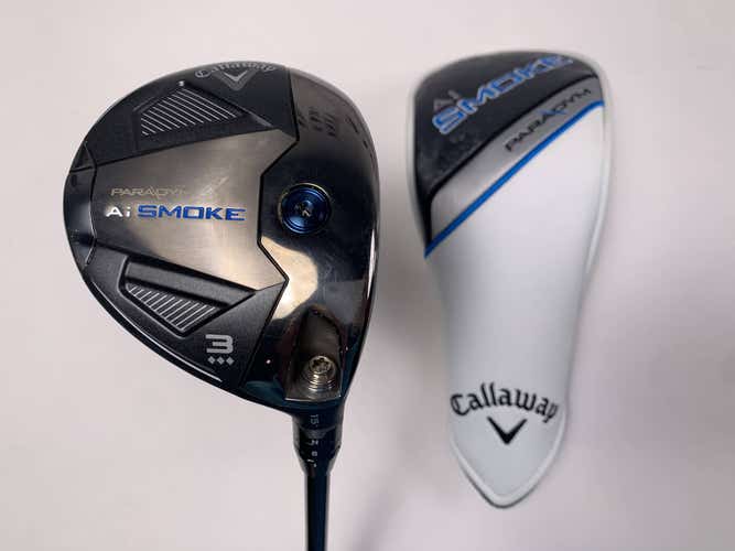 Callaway Paradym Ai Smoke TD 3 Fairway 15* HZRDUS RDX Smoke Red 5.5 Reg RH HC