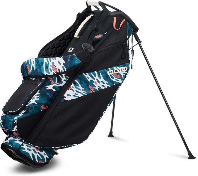 OGIO 2025 Fuse 4 Stand Carry Double Strap Golf Bag Wave Camo 4-Way Top NEW!