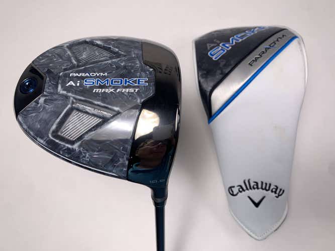 Callaway Paradym Ai Smoke Max Fast Driver 10.5* Tensei Blue R2 40g Senior RH NEW