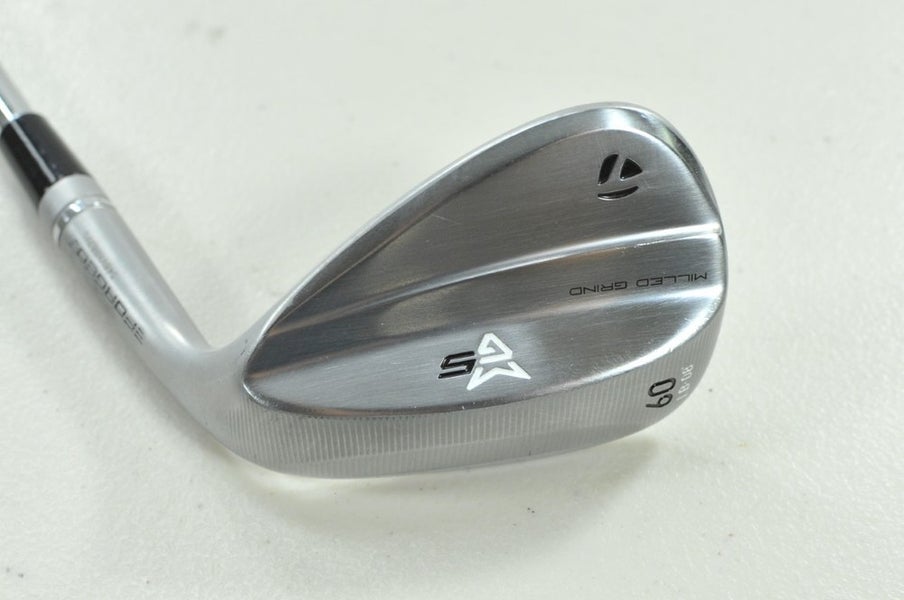 TaylorMade Milled Grind 5 Chrome 60*-08 Wedge Right DG Wedge 115g Steel # 205238