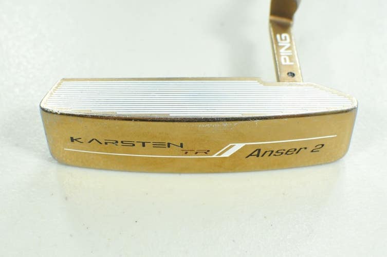Ping Karsten TR Anser 2 34" Putter Black Dot Right Slight Arc Steel # 205333