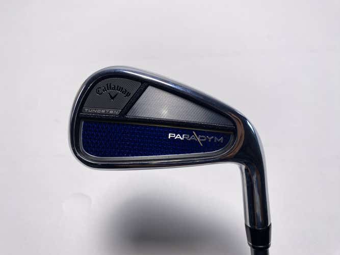 Callaway Paradym Single 7 Iron Project X HZRDUS 6.0 75g Stiff Graphite RH NEW