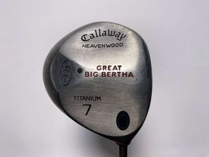 Callaway Original Great Big Bertha 7 Fairway Wood 21* Super Gems Ladies RH