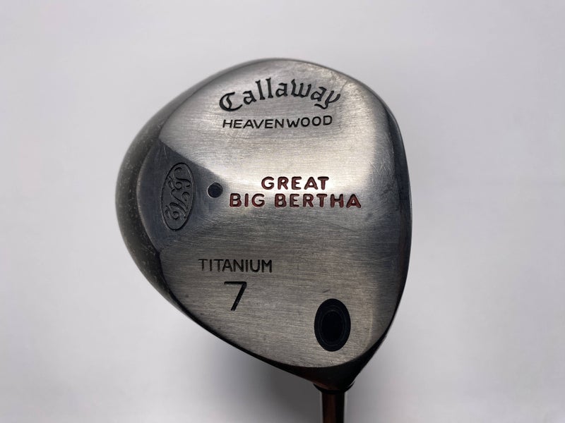 Callaway Original Great Big Bertha 7 Fairway Wood 21* Super Gems Ladies RH