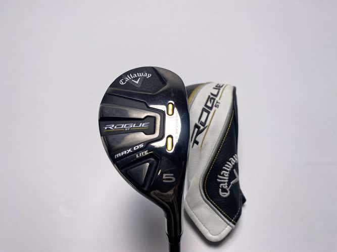 Callaway Rogue ST Max OS Lite 5 Hybrid 25* Cypher Fifty 5.0 50g Senior RH HC