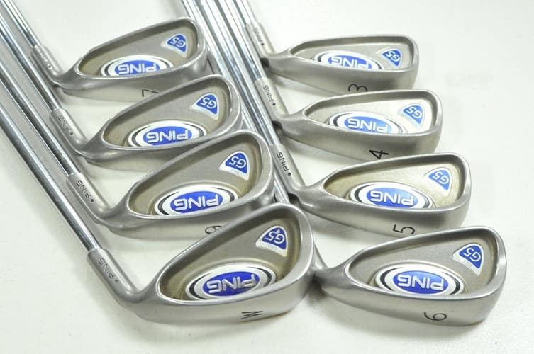 Ping G5 3-W Iron Set Black Dot Right Stiff Flex Steel  # 205303