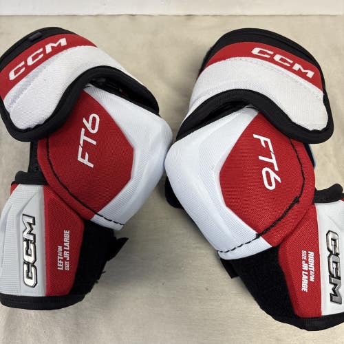 Junior Size Large CCM JETSPEED FT6 Ice Hockey Player Elbow Pads.
