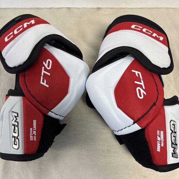 Junior Size Large CCM JETSPEED FT6 Ice Hockey Player Elbow Pads.