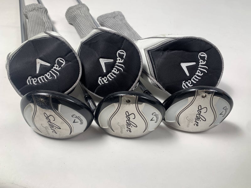 Callaway Solaire Gems Wood Set 3 5 7 | 15* 18* 21* 55g Ladies Graphite  RH HC