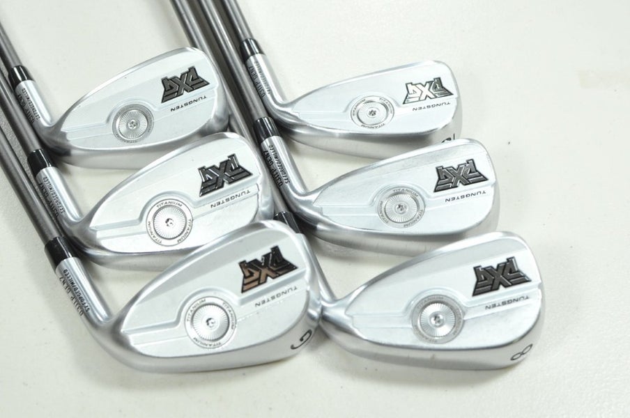PXG Gen7 0311 P Chrome 6-W,GW Iron Set Regular Flex SteelFiber 70g RH  # 205352