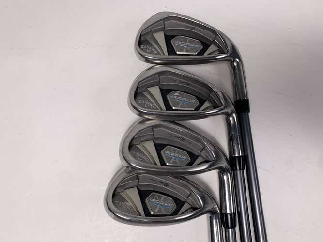 Callaway Rogue X Iron Set 7-PW+GW Aldila Synergy 60g Regular Mens RH- No 8i