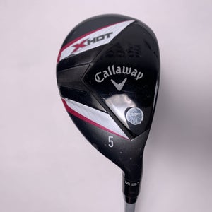 Callaway X Hot 2013 5 Hybrid 25* 50g Ladies Graphite Womens RH Undersize Grip