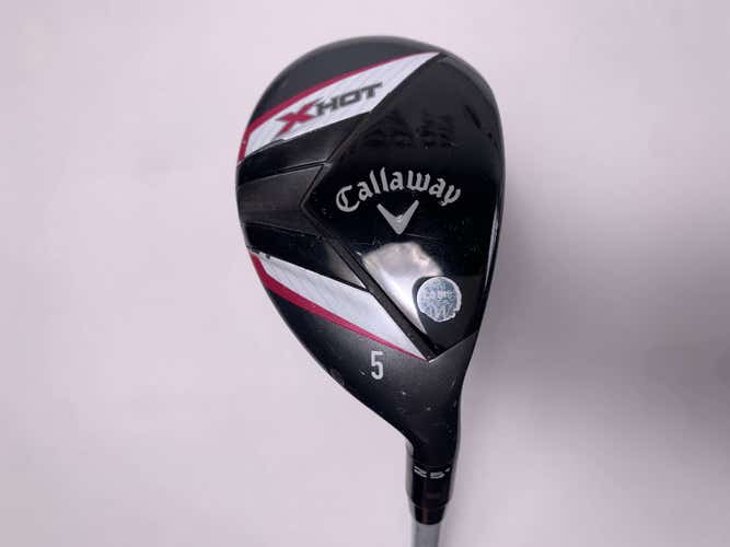 Callaway X Hot 2013 5 Hybrid 25* 50g Ladies Graphite Womens RH Undersize Grip