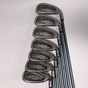 Callaway X-12 Iron Set 4-PW Ladies Gems Ladies Graphite Womens RH