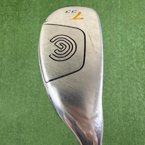 Cleveland Hibore Hybrid 7 Iron 33 Degree True Temper Regular Flex Right Handed