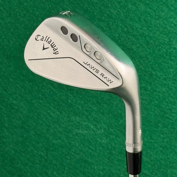 Callaway Jaws Raw Chrome 50-10S 50 Gap Wedge Dynamic Gold Mid S300 Steel Wedge