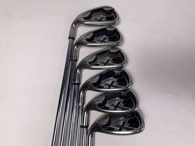 Callaway X-20 Iron Set 5-PW Uniflex Steel Mens LH