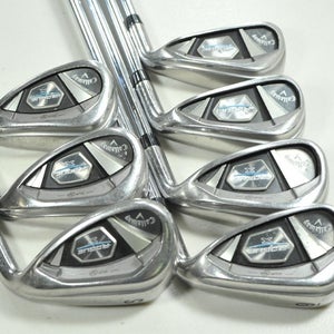 Callaway Rogue X 6-PW,AW,SW Iron Set Regular Flex Right KBS MAX 90 Steel #205341