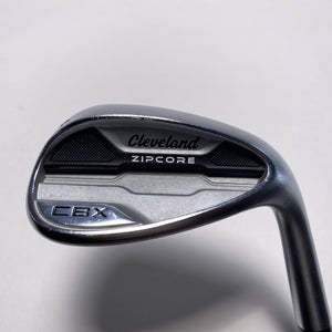 Cleveland CBX Zipcore Sand Wedge SW 54* 12 Catalyst Black Spinner 80g Wedge RH