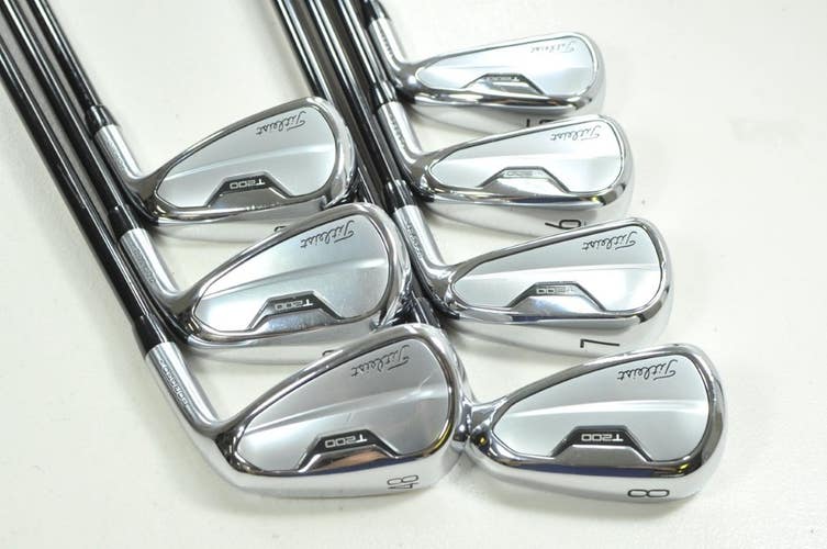 Titleist T200 2021 5-PW,48* Iron Set Senior Flex Right Tensei Graphite # 205344