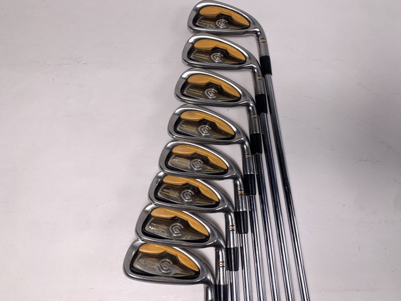 Cleveland CG Gold Iron Set 3-PW ActionLite Flighted Regular Steel Mens RH
