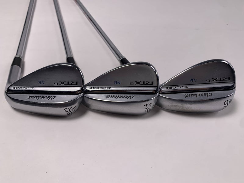 Cleveland RTX 6 ZipCore Tour Satin Wedge Set 50* 10 | 54* 10 | 58* 10 Modus 3 RH