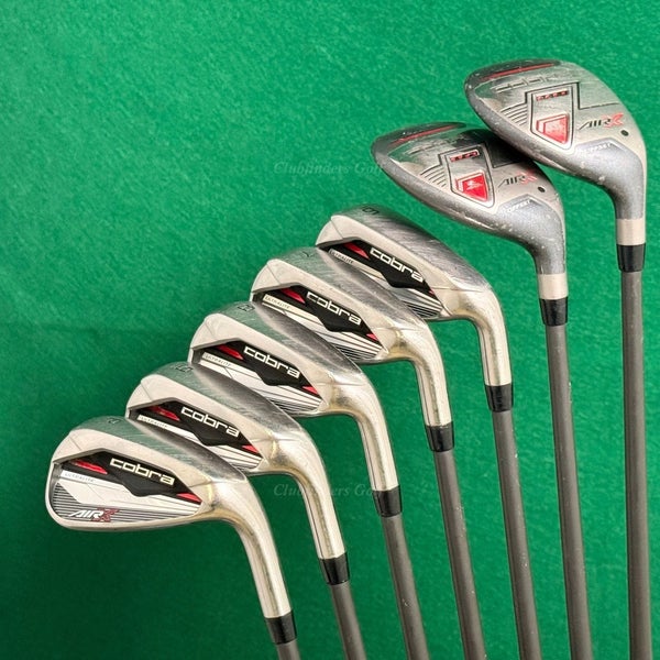 Cobra Air-X Ultralite Combo 4H,5H, 6-PW Iron Set Ultralite 45 Graphite Seniors