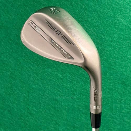 Titleist Vokey SM10 Nickel 58-6K 58 Lob Wedge Vokey Design Steel Wedge Flex