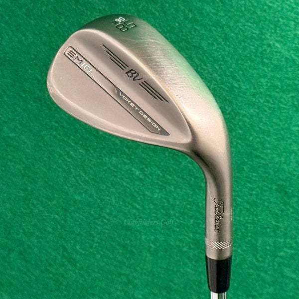 Titleist Vokey SM10 Nickel 58-6K 58 Lob Wedge Vokey Design Steel Wedge Flex