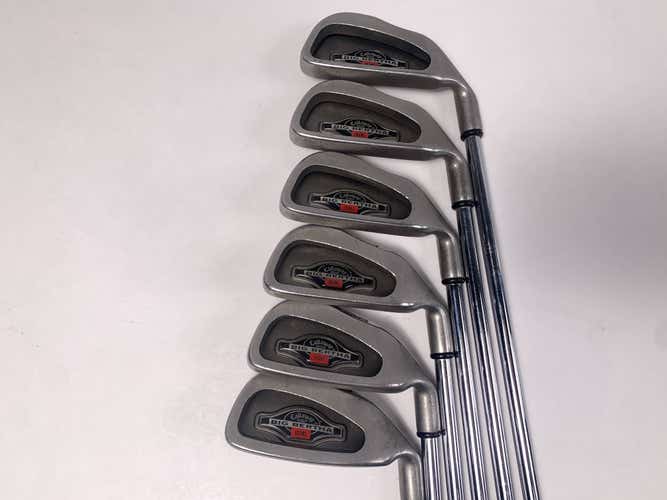 Callaway Big Bertha 1996 Iron Set 4-9 Memphis 10 Regular Steel Mens RH