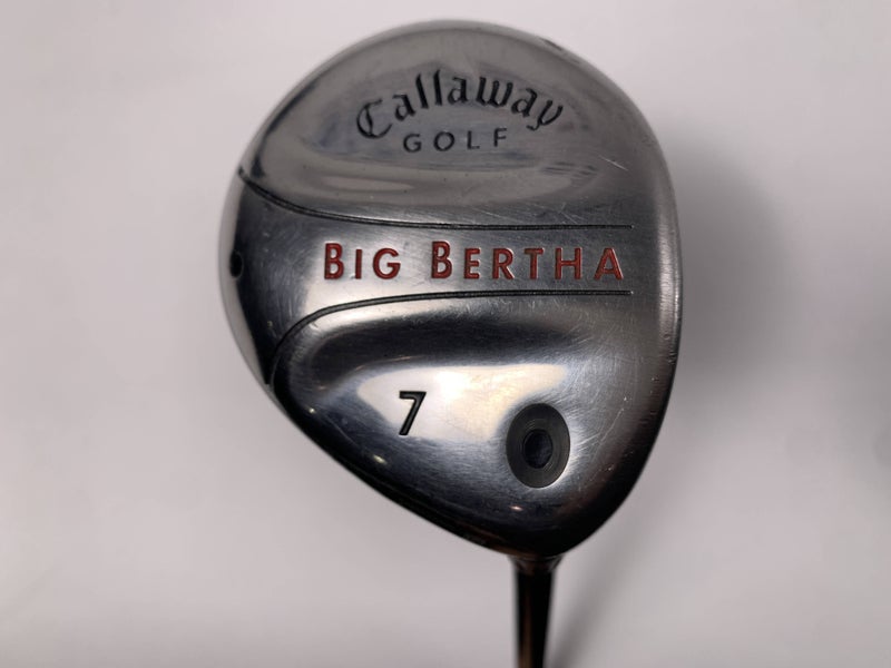 Callaway Big Bertha 2004 7 Fairway Wood 21* RCH 75w Senior Graphite Mens RH
