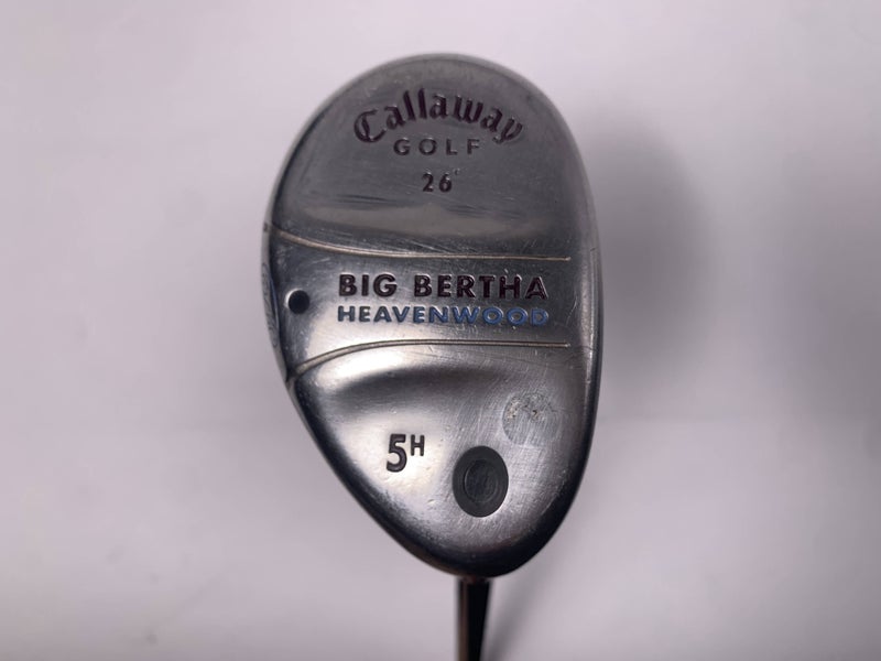 Callaway Big Bertha Heavenwood 5 Hybrid 25* Big Bertha Gems 55 Ladies RH