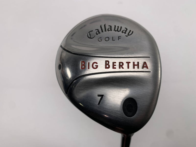 Callaway Big Bertha 2004 7 Fairway Wood 21* RCH 75w Firm Graphite Mens RH