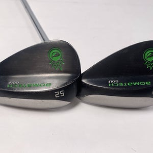 Bombtech Golf Wedge Set 52* 60* Regular Steel Mens RH