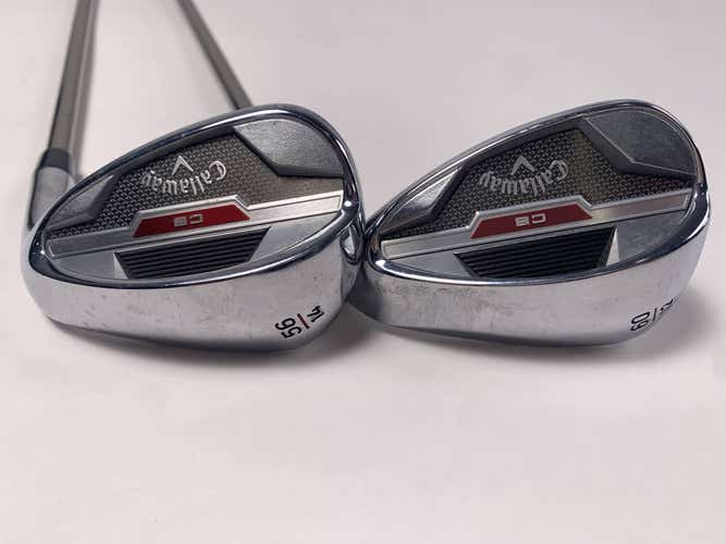 Callaway CB Full Face Wedge Set 56* 14 | 60* 12 Recoil F1 Ladies Graphite RH