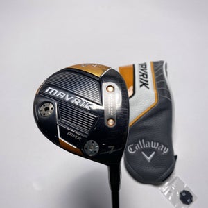 Callaway Mavrik Max 7 Fairway Wood 21* UST Mamiya Helium 5F3 Regular RH HC