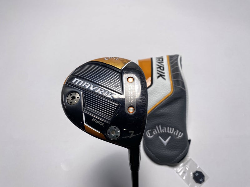 Callaway Mavrik Max 7 Fairway Wood 21* UST Mamiya Helium 5F3 Regular RH HC